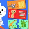 Djeco Puzzel duo - Aan tafel! - 10 x 2 stukjes