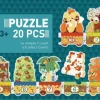 Djeco Puzzel trein - puzzel van 20 stukjes