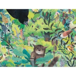 Djeco Uilen en Vogels - puzzel van 1000 stukjes - Panorama