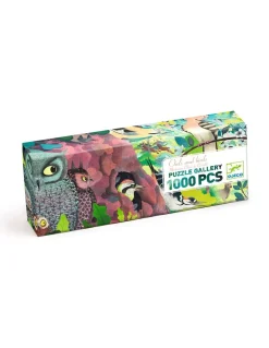Djeco Uilen en Vogels - puzzel van 1000 stukjes - Panorama