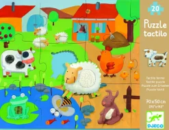 Djeco Voelpuzzel boerderij - 12 stukjes