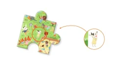 Djeco Vriendjestuin - puzzel van 35 stukjes