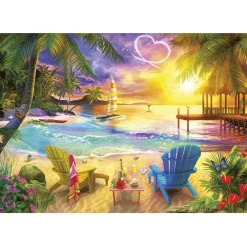Educa Liefdesstrand - puzzel 1000 stukjes