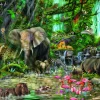 Educa Afrikaanse jungle - puzzel van 2000 stukjes