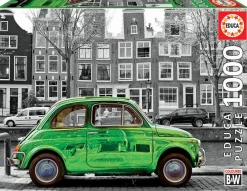 Educa Auto in Amsterdam - zwart/wit - legpuzzel van 1000 stukjes