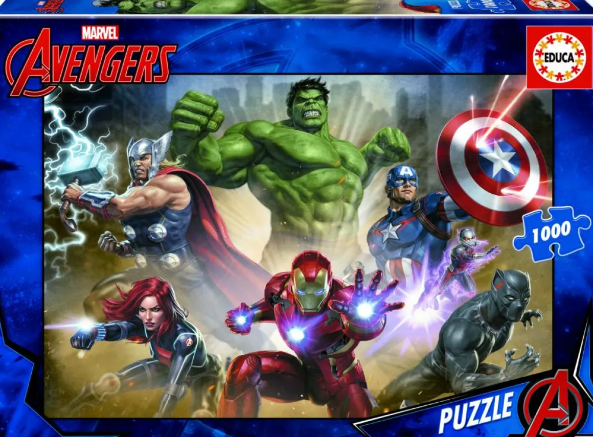 Educa Avengers - legpuzzel van 1000 stukjes