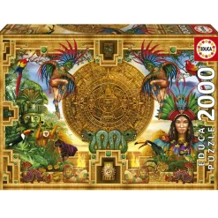 Educa Azteekse Maya verzameling - puzzel van 2000 stukjes