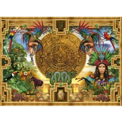 Educa Azteekse Maya verzameling - puzzel van 2000 stukjes
