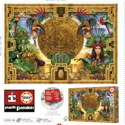 Educa Azteekse Maya verzameling - puzzel van 2000 stukjes