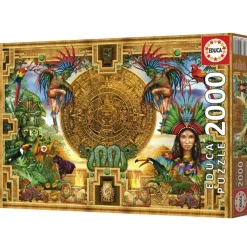 Educa Azteekse Maya verzameling - puzzel van 2000 stukjes
