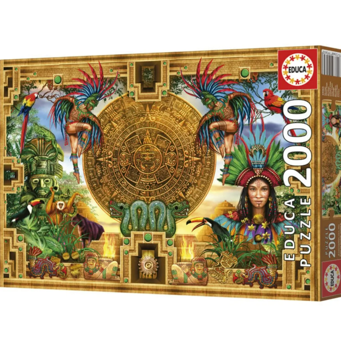 Educa Azteekse Maya verzameling - puzzel van 2000 stukjes