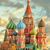 Educa Basiliuskathedraal - Moskou- legpuzzel van 1000 stukjes
