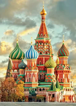 Educa Basiliuskathedraal - Moskou- legpuzzel van 1000 stukjes
