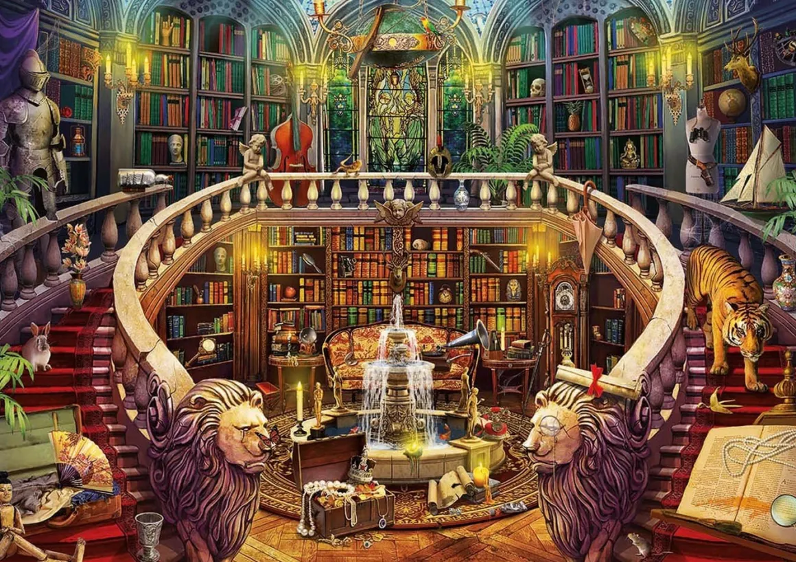 Educa Bibliotheek - legpuzzel van 500 stukjes