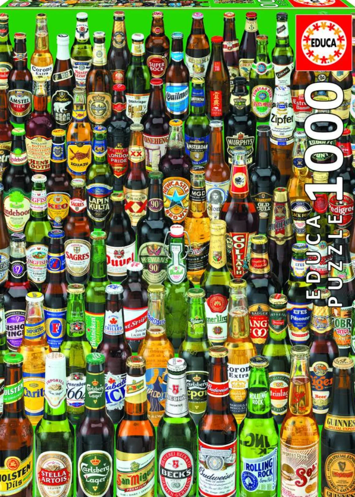 Educa Bier, heel veel bier - 1000 stukjes