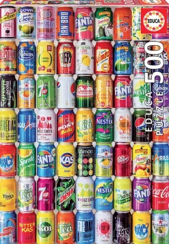 Educa Blikjes frisdrank - legpuzzel van 500 stukjes