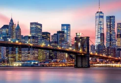 Educa Brooklyn Bridge - Glow in the Dark - puzzel 1000 stukjes