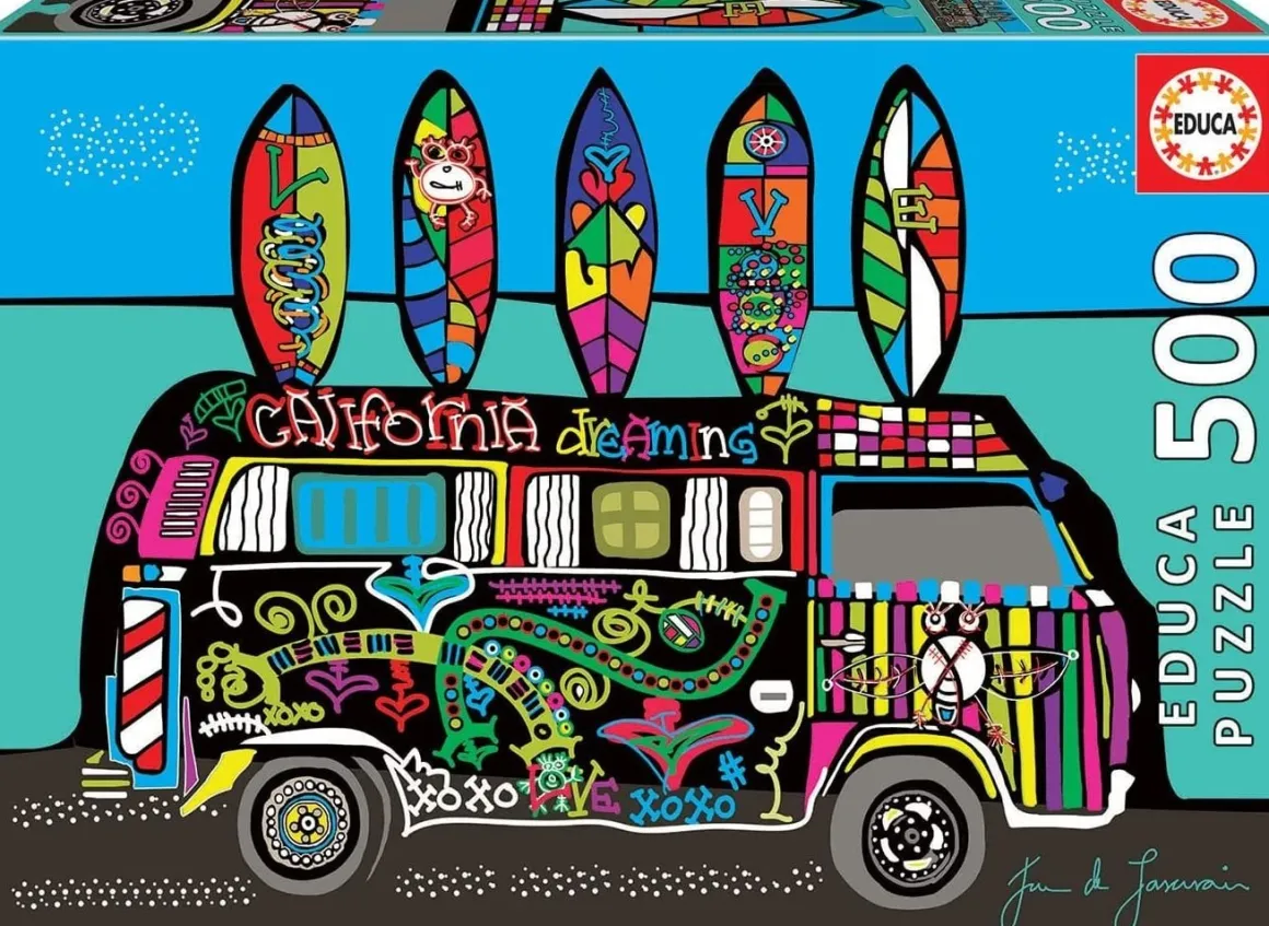 Educa California Dreaming - legpuzzel van 500 stukjes