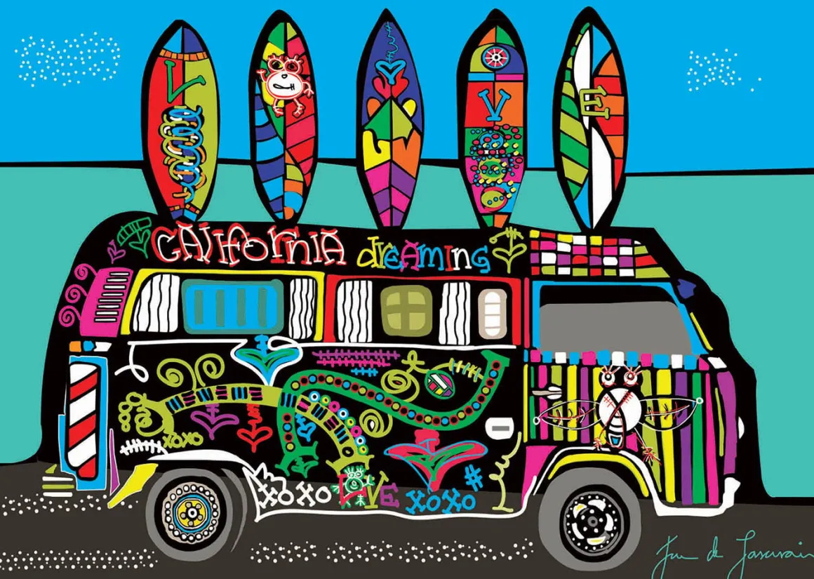 Educa California Dreaming - legpuzzel van 500 stukjes