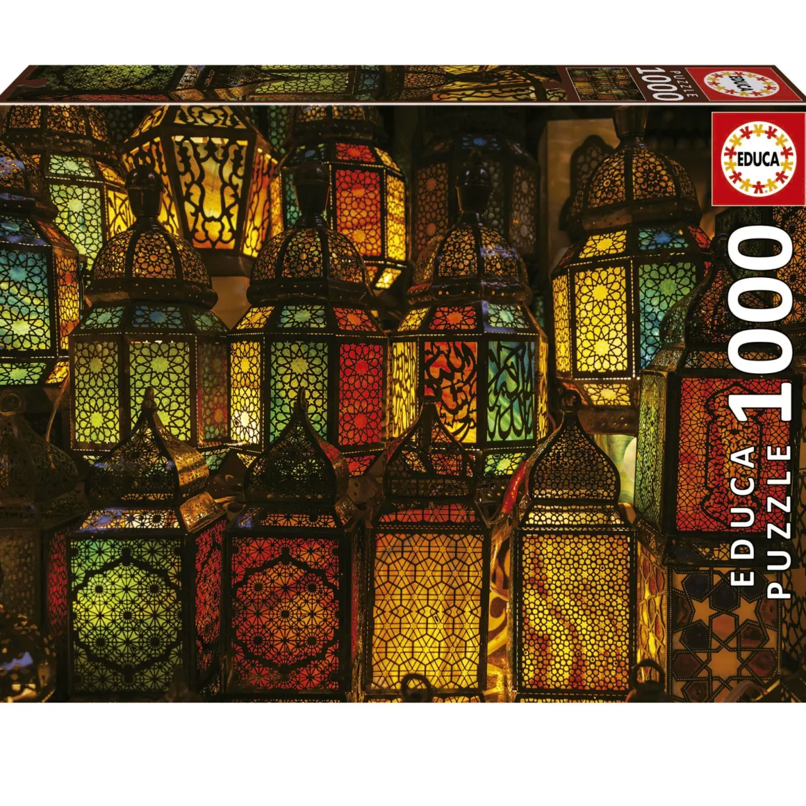 Educa Collage van lampions - puzzel 1000 stukjes