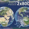 Educa De aarde - 2 Cirkelvormige puzzels - 800 stukjes