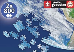 Educa De aarde - 2 Cirkelvormige puzzels - 800 stukjes