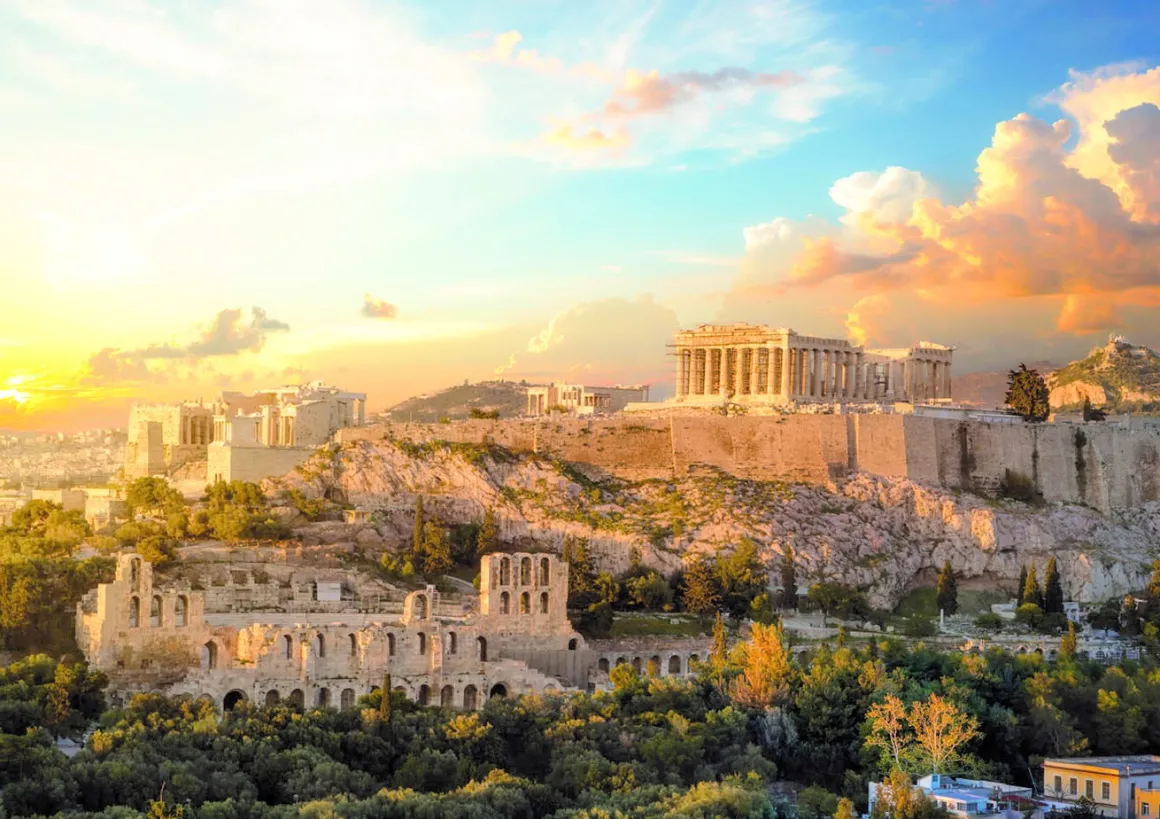 Educa De Acropolis in Athene - puzzel 1000 stukjes