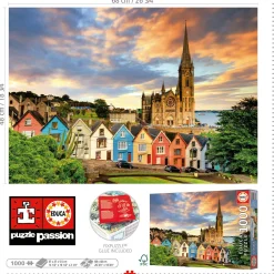 Educa De kathedraal van Cobh, Ierland - puzzel 1000 stukjes