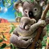 Educa De Koala en zijn kleintje - legpuzzel van 500 stukjes
