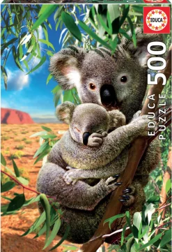 Educa De Koala en zijn kleintje - legpuzzel van 500 stukjes