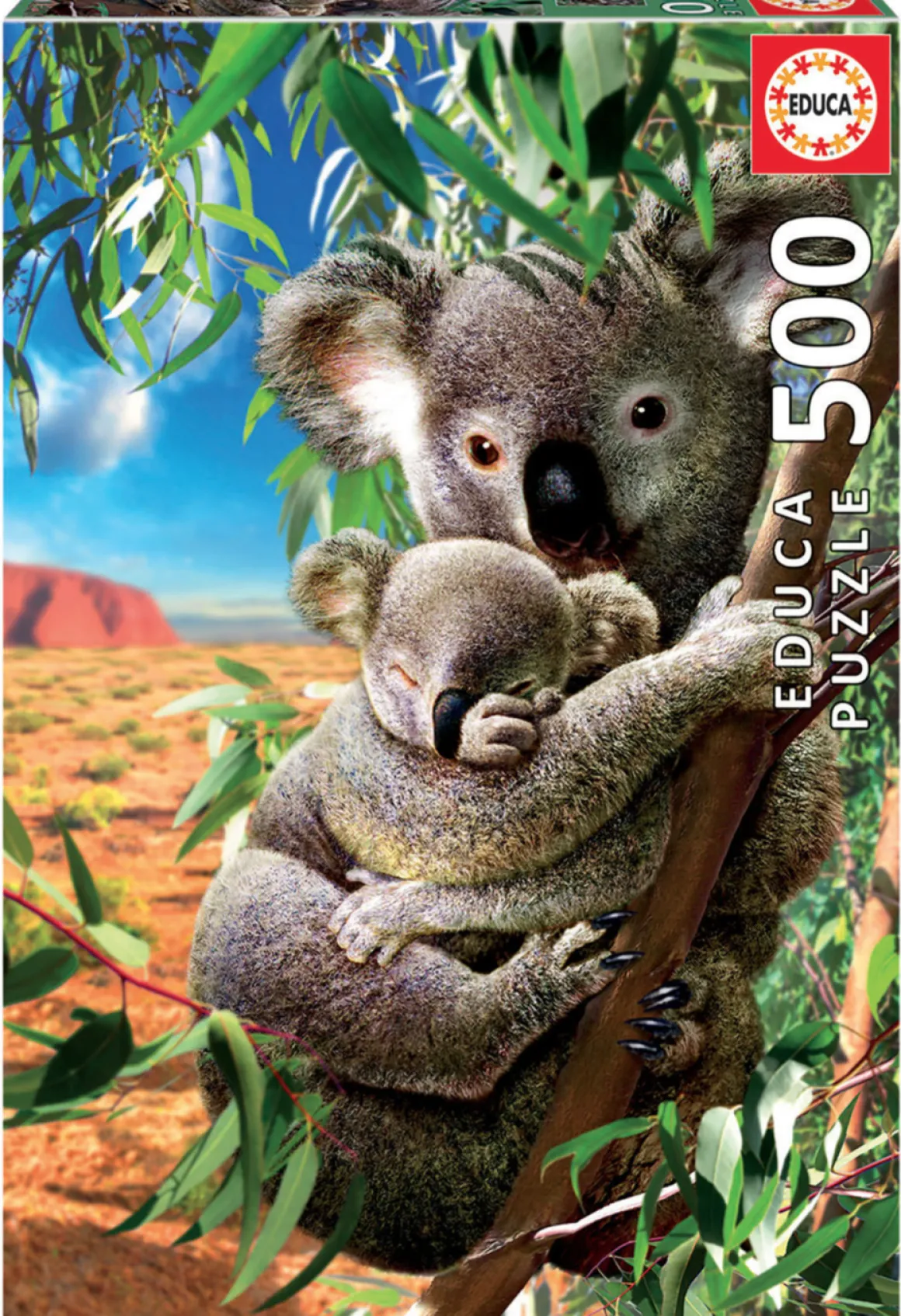 Educa De Koala en zijn kleintje - legpuzzel van 500 stukjes