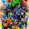 Educa De superhelden van Marvel - puzzel van 500 stukjes