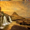 Educa De waterval Kirkjufellsfoss in IJsland - 1000 stukjes