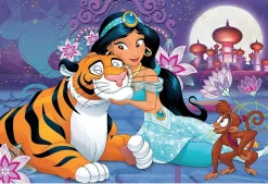 Educa Disney prinsessen - Ariël en Jasmine - 2 x 48 stukjes