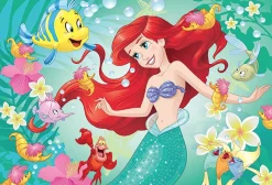 Educa Disney prinsessen - Ariël en Jasmine - 2 x 48 stukjes