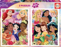 Educa Disney Prinsessen - 2 x 500 stukjes legpuzzel
