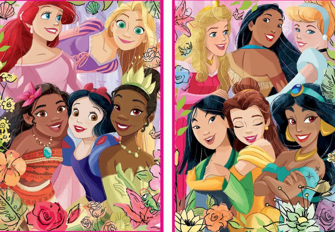 Educa Disney Prinsessen - 2 x 500 stukjes legpuzzel