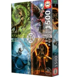 Educa Elemental Magic Star Chart - Anne Stokes - legpuzzel van 1500 stukjes