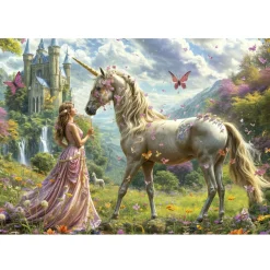 Educa Feeën Unicorns en Vlinders - legpuzzel van 500 stukjes