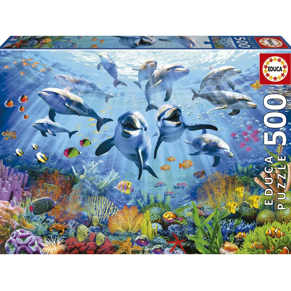 Educa Feest onder water - legpuzzel van 500 stukjes