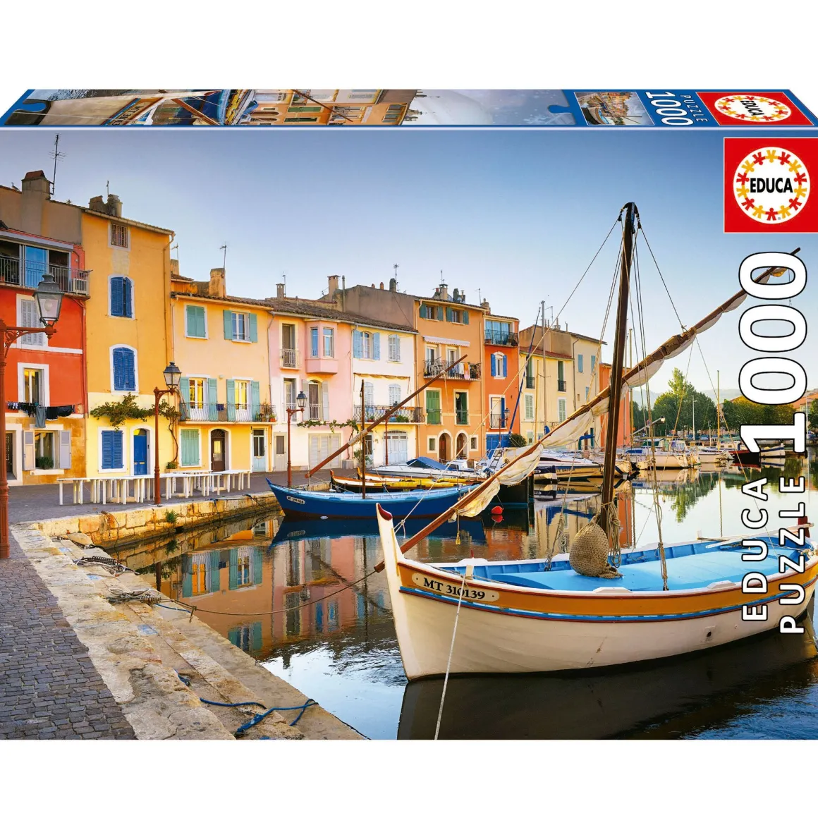 Educa Haven van Martigues, Provence - puzzel 1000 stukjes