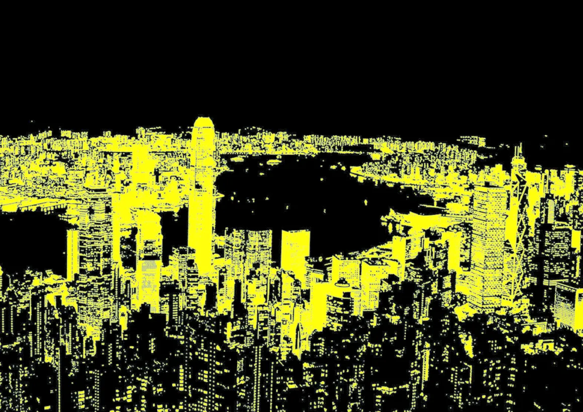 Educa Hong Kong Skyline - Glow in the Dark - puzzel 1000 stukjes