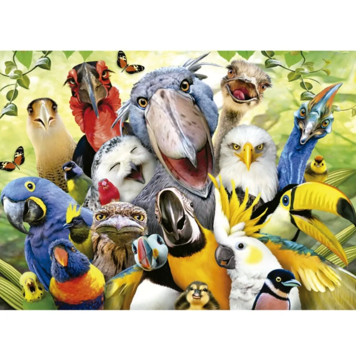 Educa Kijk eens naar het vogeltje - Selfie - legpuzzel van 500 stukjes