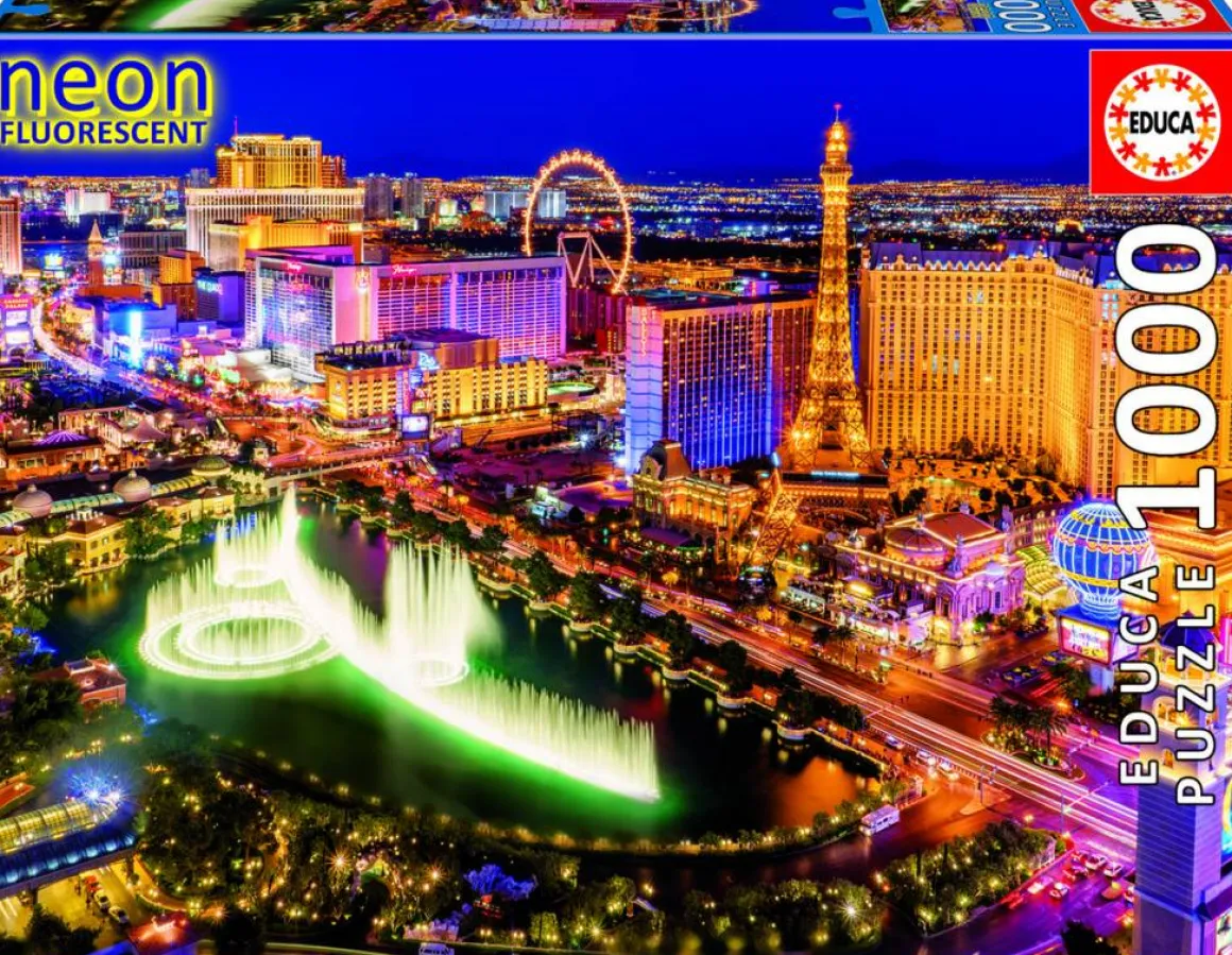 Educa Las Vegas - Glow in the Dark - 1000 stukjes