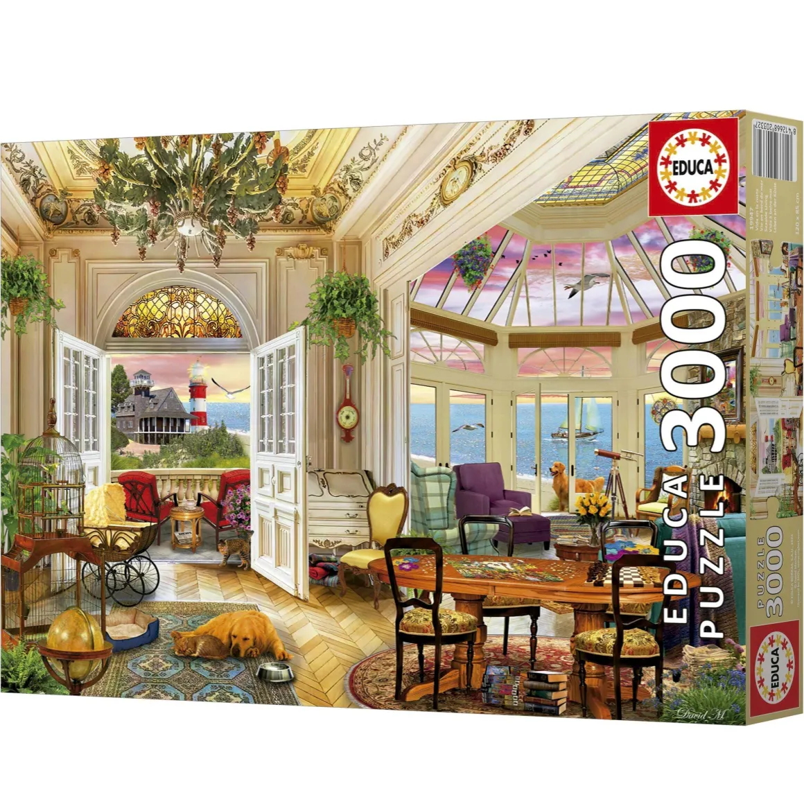 Educa Leven aan de kust - puzzel van 3000 stukjes