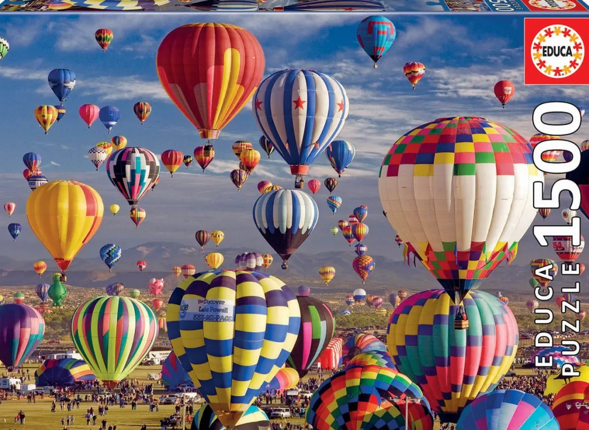 Educa Luchtballonnen - legpuzzel van 1500 stukjes