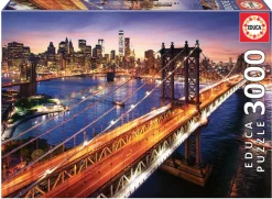 Educa Manhattan in New York - puzzel van 3000 stukjes