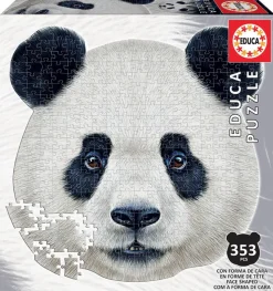 Educa Panda - vormenpuzzel - puzzel van 353 stukjes