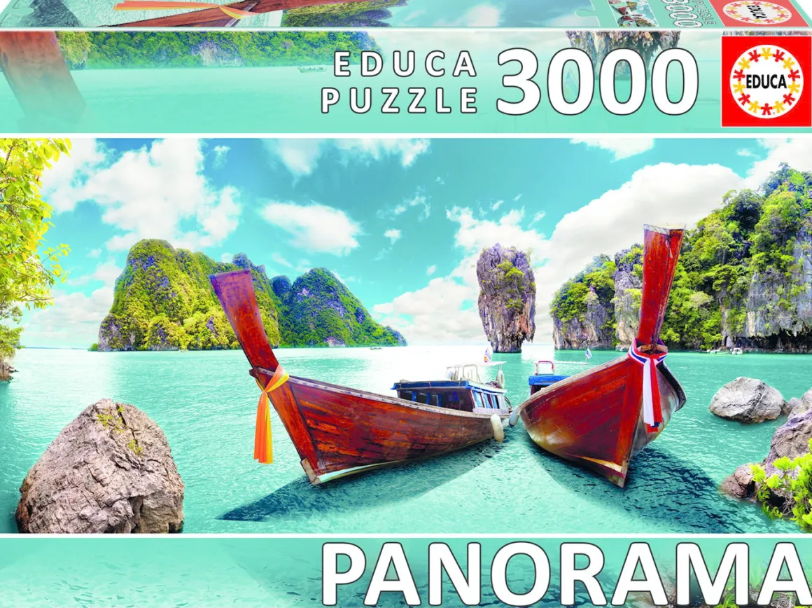 Educa Phuket in Thailand - puzzel van 3000 stukjes