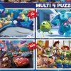 Educa Pixar - 4 puzzels van 50/80/100/150 stukjes